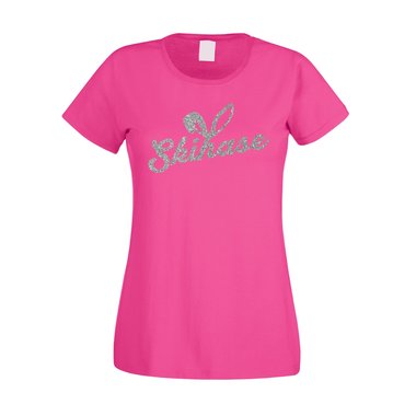 Damen T-Shirt - Skihase