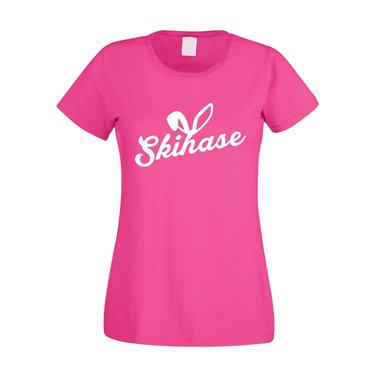 Damen T-Shirt - Skihase