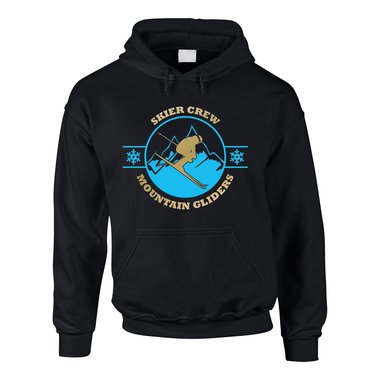 Herren Hoodie - Skier Crew - Mountain Gliders