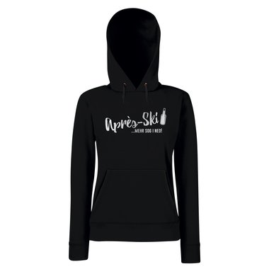 Damen Hoodie - Apres Ski - Mehr Sog I Ned