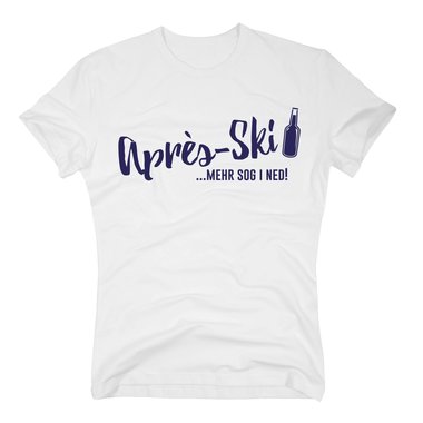 Herren T-Shirt - Apres Ski - Mehr Sog I Ned