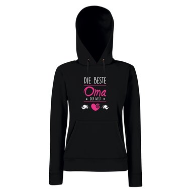Damen Hoodie - Die beste Oma der Welt