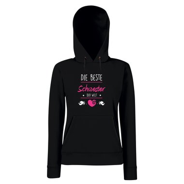 Damen Hoodie - Die beste Schwester der Welt
