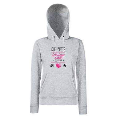 Damen Hoodie - Die beste Schwiegermutter der Welt