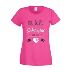 Damen T-Shirt - Die beste Schwester der Welt