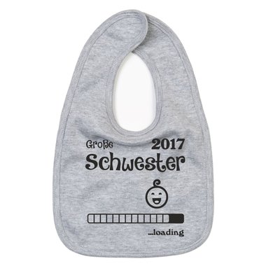 Baby Ltzchen - Groe Schwester 2017 ...loading rosa-schwarz