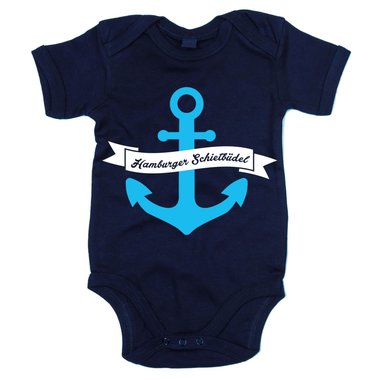 Baby Body - Hamburger Schietbdel weiss-schwarz 50-62