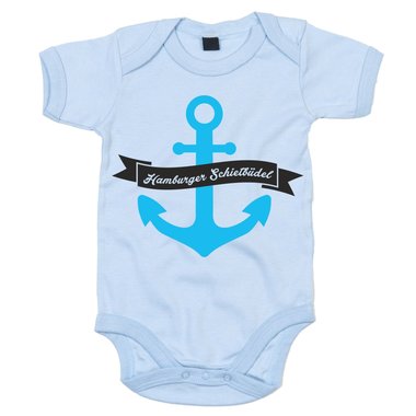Baby Body - Hamburger Schietbdel weiss-schwarz 50-62