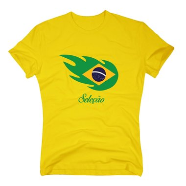 T-Shirt Brasilien Selecao weiss S