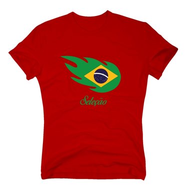 T-Shirt Brasilien Selecao weiss S