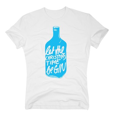 Herren T-Shirt - Let the Christmas time be-GIN