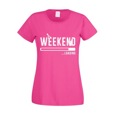 Damen T-Shirt - Weekend loading