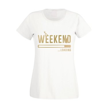 Damen T-Shirt - Weekend loading