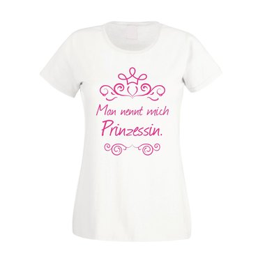 Damen T-Shirt - Man nennt mich Prinzessin