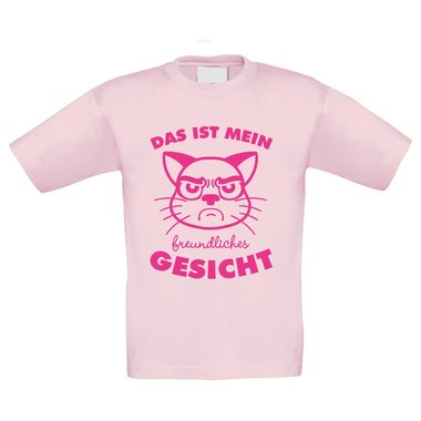 Kinder T-Shirt - Das ist mein freundliches Gesicht