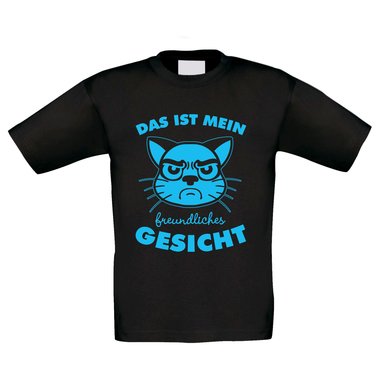 Kinder T-Shirt - Das ist mein freundliches Gesicht