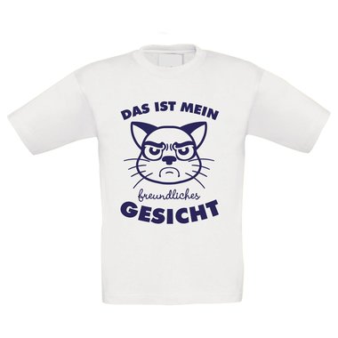 Kinder T-Shirt - Das ist mein freundliches Gesicht