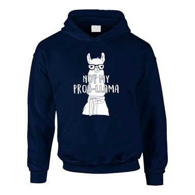 Kinder Hoodie - Not my Prob-Llama