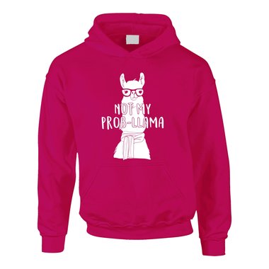 Kinder Hoodie - Not my Prob-Llama