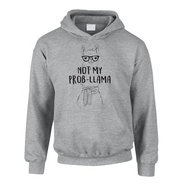Kinder Hoodie - Not my Prob-Llama