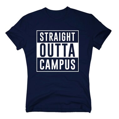 Herren T-Shirt - Straight outta Campus