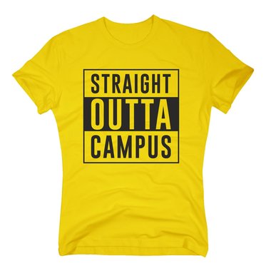 Herren T-Shirt - Straight outta Campus