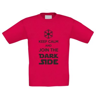 Kinder T-Shirt - Keep Calm and Join the Dark Side