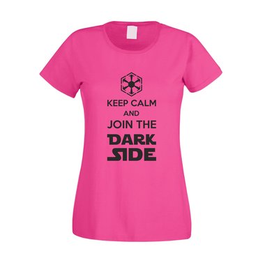 Damen T-Shirt - Keep Calm and Join the Dark Side