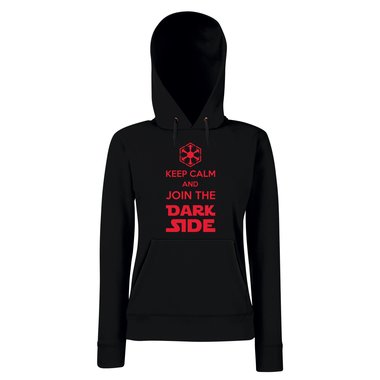 Damen Hoodie - Keep Calm and Join the Dark Side