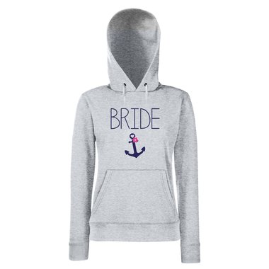JGA Damen Hoodie - Bride Anchor