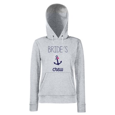 JGA Damen Hoodie - Brides Crew Anchor