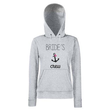 JGA Damen Hoodie - Brides Crew Anchor