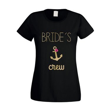 JGA Damen T-Shirt - Brides Crew Anchor
