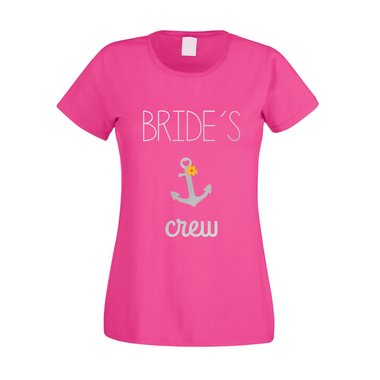 JGA Damen T-Shirt - Brides Crew Anchor