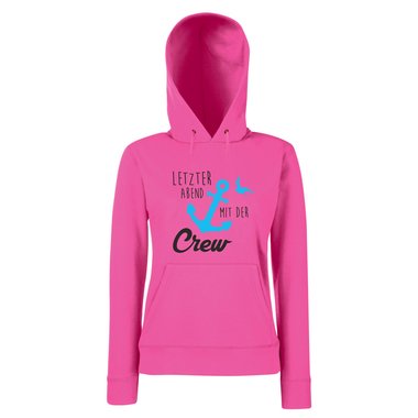 JGA Damen Hoodie - Letzter Abend mit der Crew