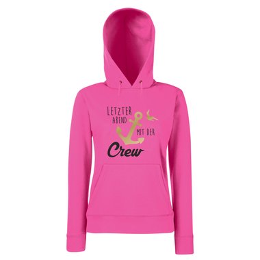 JGA Damen Hoodie - Letzter Abend mit der Crew