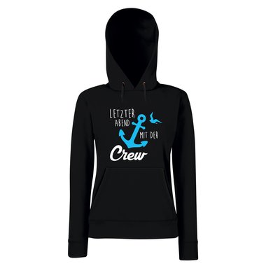 JGA Damen Hoodie - Letzter Abend mit der Crew