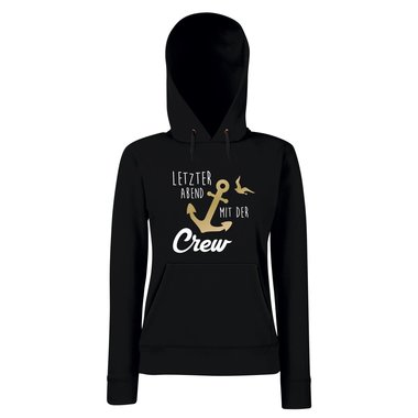 JGA Damen Hoodie - Letzter Abend mit der Crew