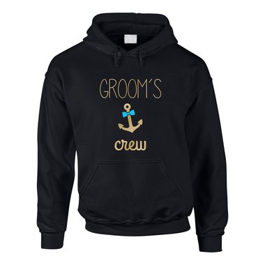 JGA Herren Hoodie - Grooms Crew Anchor