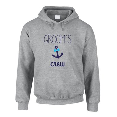 JGA Herren Hoodie - Grooms Crew Anchor