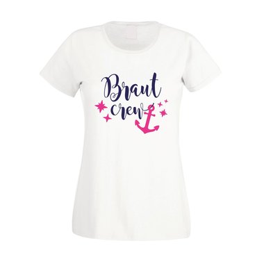 JGA Damen T-Shirt - Braut Crew