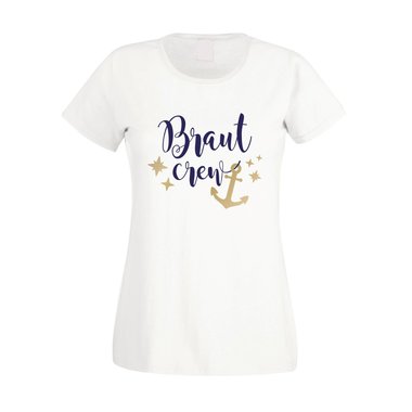 JGA Damen T-Shirt - Braut Crew