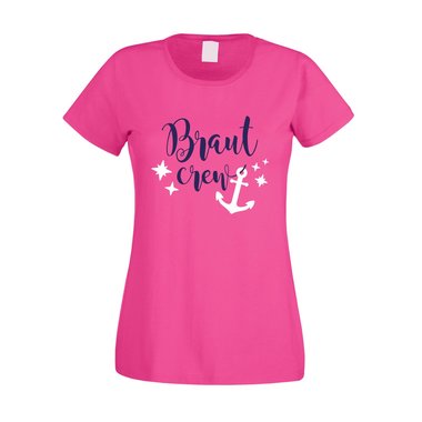 JGA Damen T-Shirt - Braut Crew