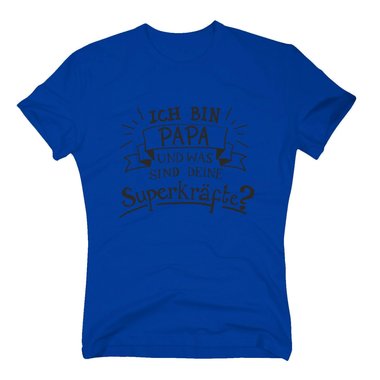 Herren T-Shirt - Ich bin Papa und was sind deine Superkrfte?