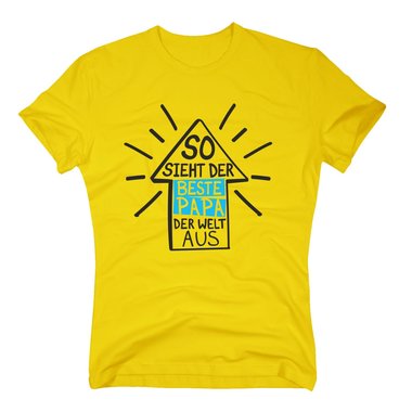 Herren T-Shirt - So sieht der beste Papa der Welt aus