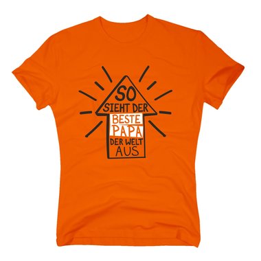 Herren T-Shirt - So sieht der beste Papa der Welt aus