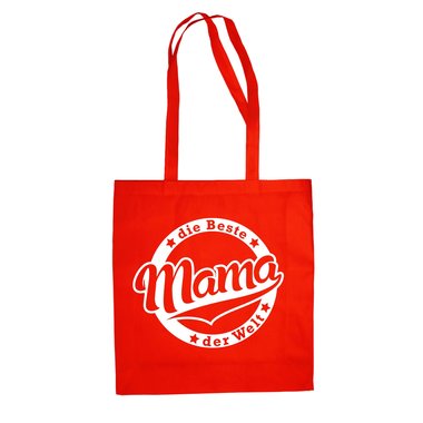 Jutebeutel Baumwolltasche - Die beste Mama der Welt
