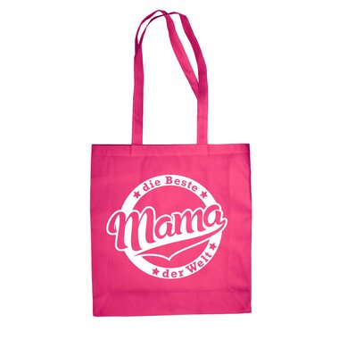 Jutebeutel Baumwolltasche - Die beste Mama der Welt