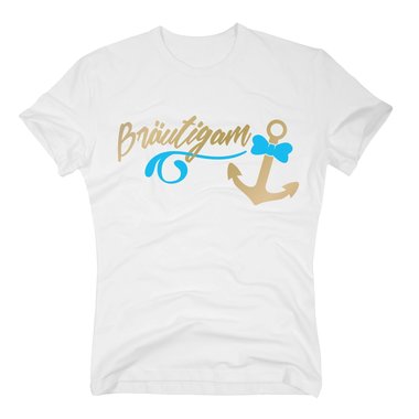 JGA Herren T-Shirt - Brutigam Anchor
