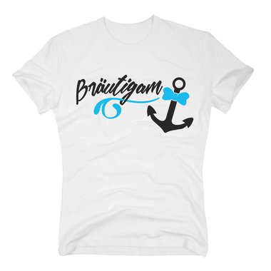 JGA Herren T-Shirt - Brutigam Anchor